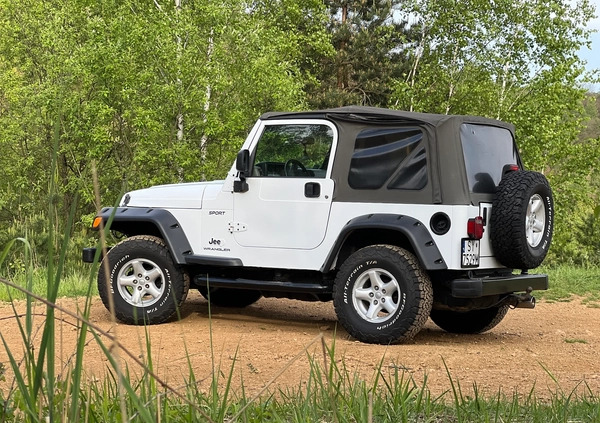 Jeep Wrangler cena 58900 przebieg: 74700, rok produkcji 2005 z Dąbrowa Tarnowska małe 352